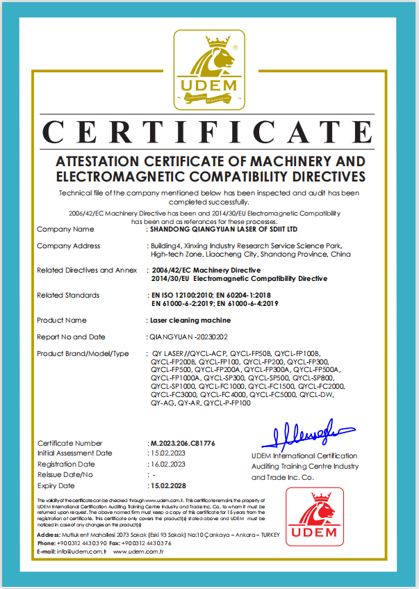 CE-Laser cleaning machine CE-Laser cleaning machine